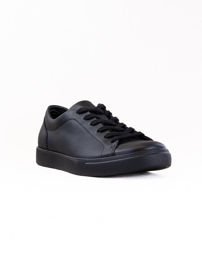ECCO Soft 10 Lace Up Sneaker (Men's) - Black