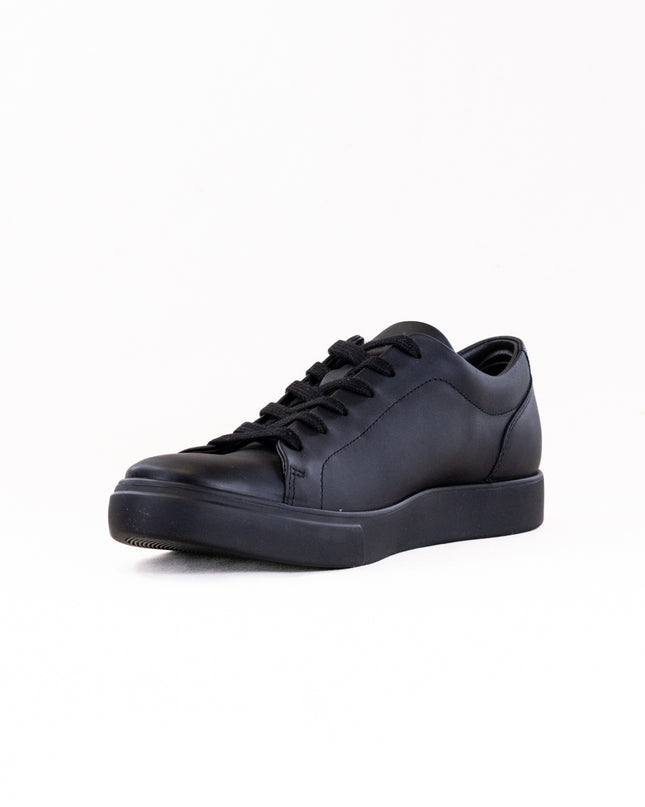 ECCO Soft 10 Lace Up Sneaker (Men's) - Black
