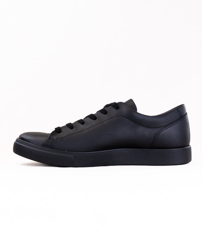 ECCO Soft 10 Lace Up Sneaker (Men's) - Black