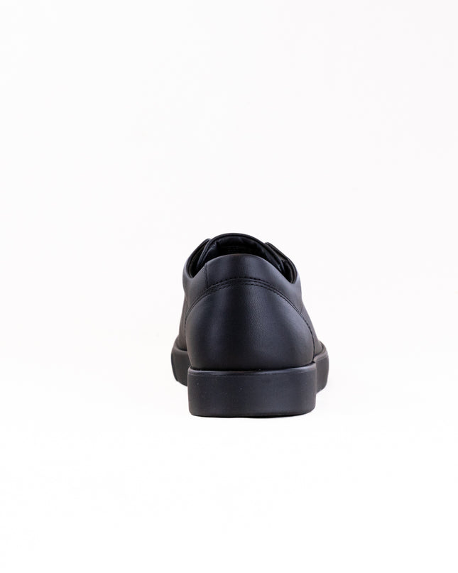 ECCO Soft 10 Lace Up Sneaker (Men's) - Black