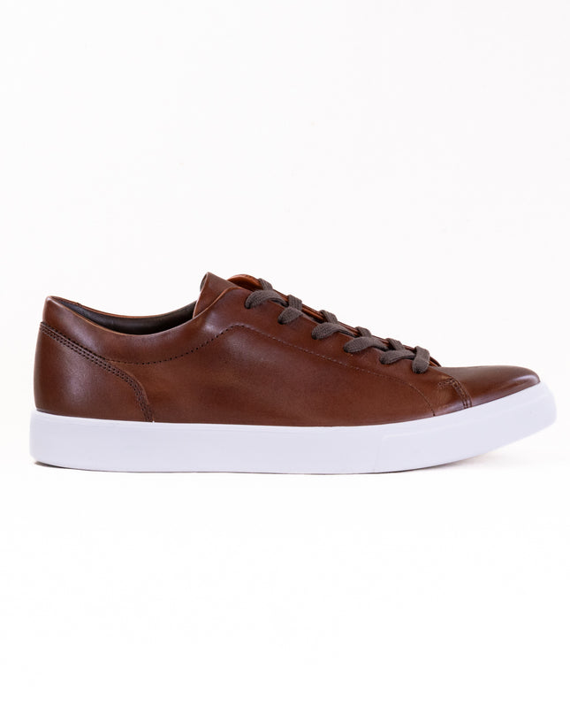 Ecco Soft 10 Lace Up Sneaker (Men's) - Cognac