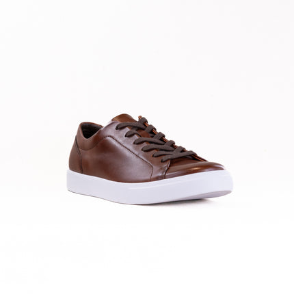 Ecco Soft 10 Lace Up Sneaker (Men's) - Cognac