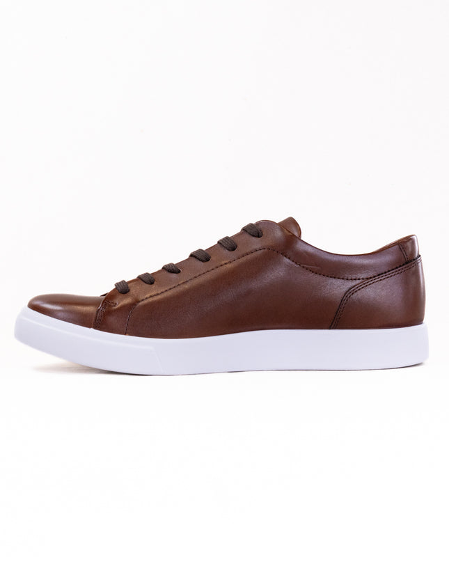 Ecco Soft 10 Lace Up Sneaker (Men's) - Cognac