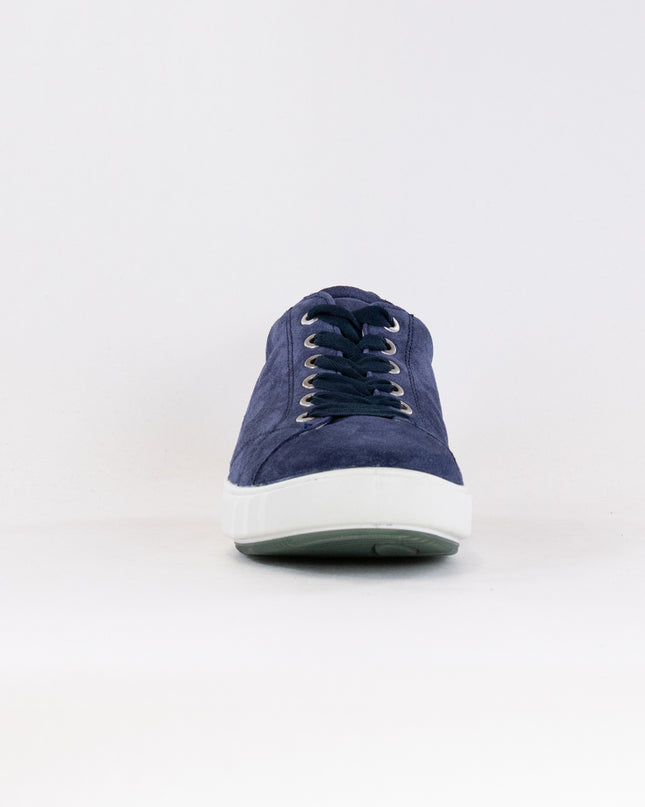 Ara Alexandria Lace Up Sneaker (Women's) - Indigo Suede