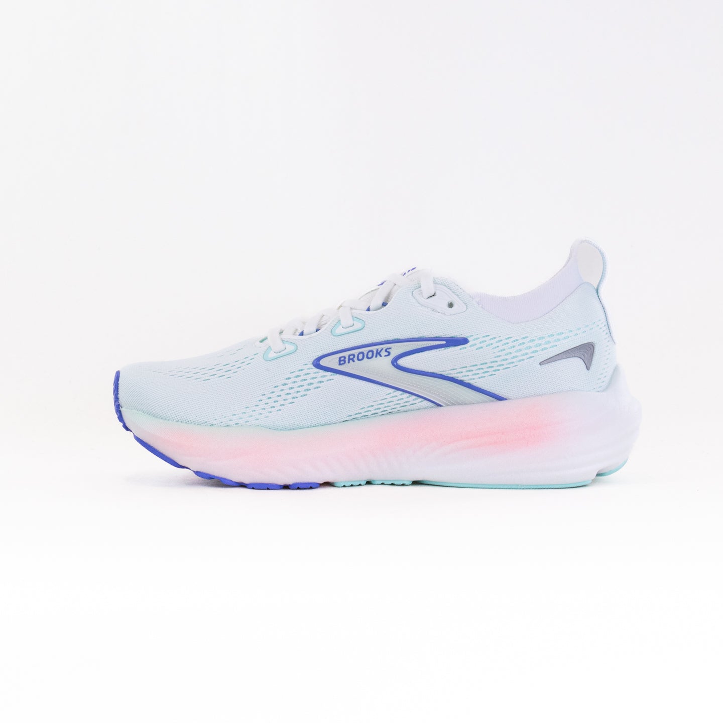 Brooks Glycerin 22 (Women's) - White/Limpet Shell/Amparo Blue