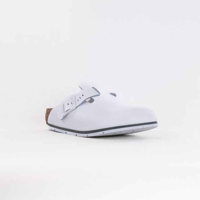 Birkenstock Boston Pro (Unisex) - White