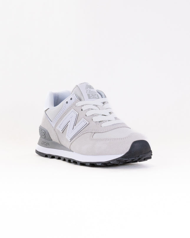 New Balance 574 (Women's) - Nimbus Cloud/White
