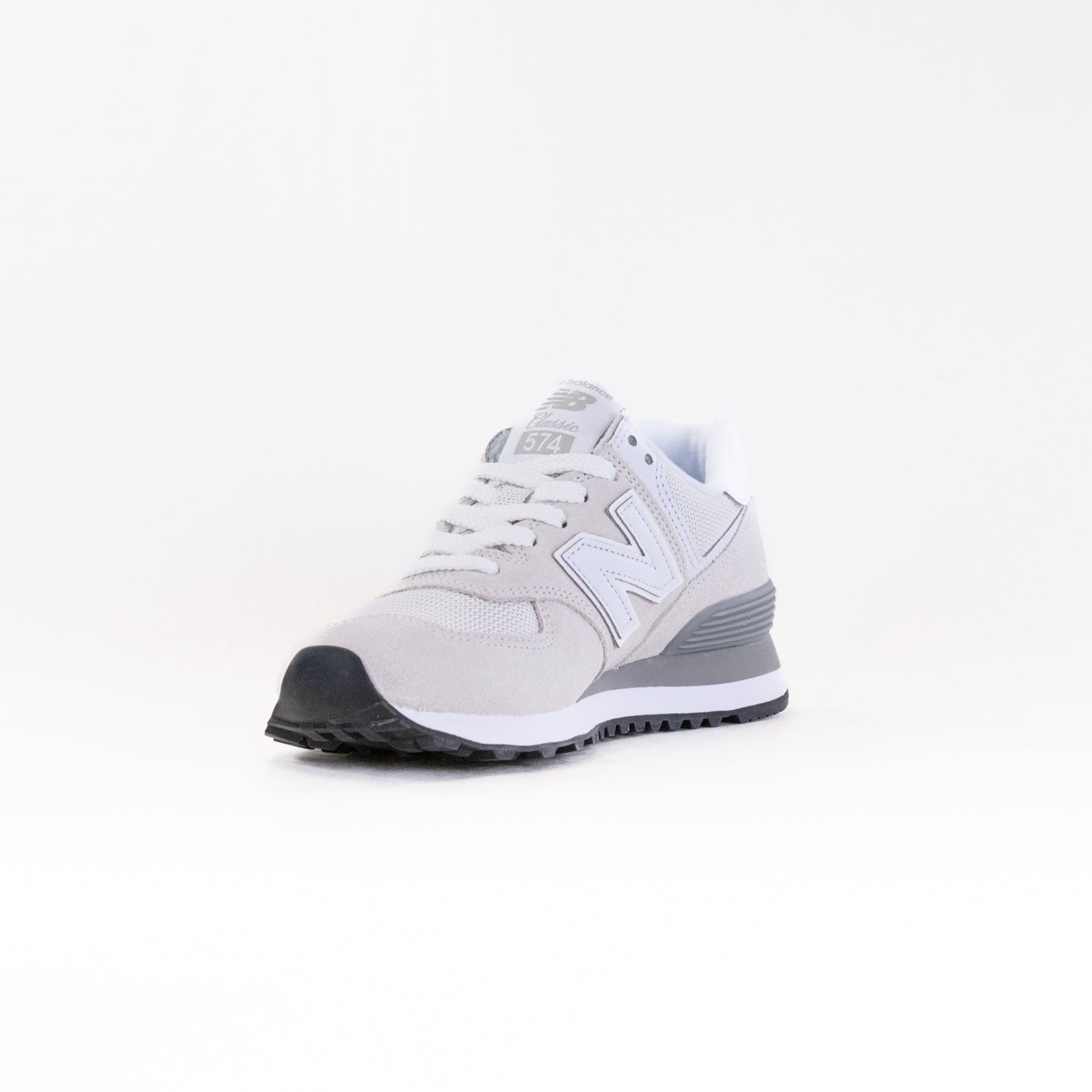 New Balance 574 (Women's) - Nimbus Cloud/White