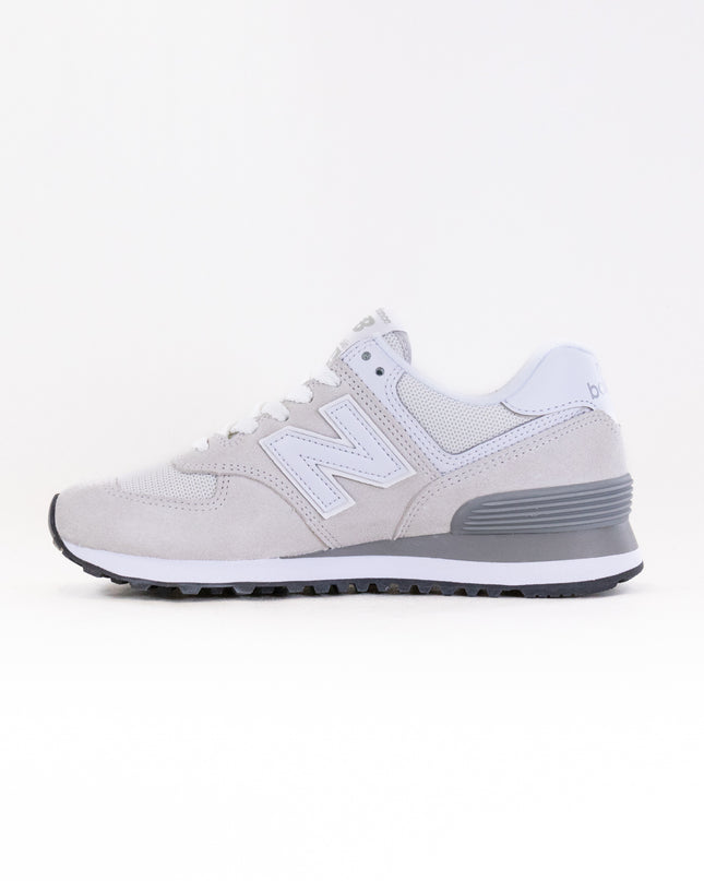 New Balance 574 (Women's) - Nimbus Cloud/White