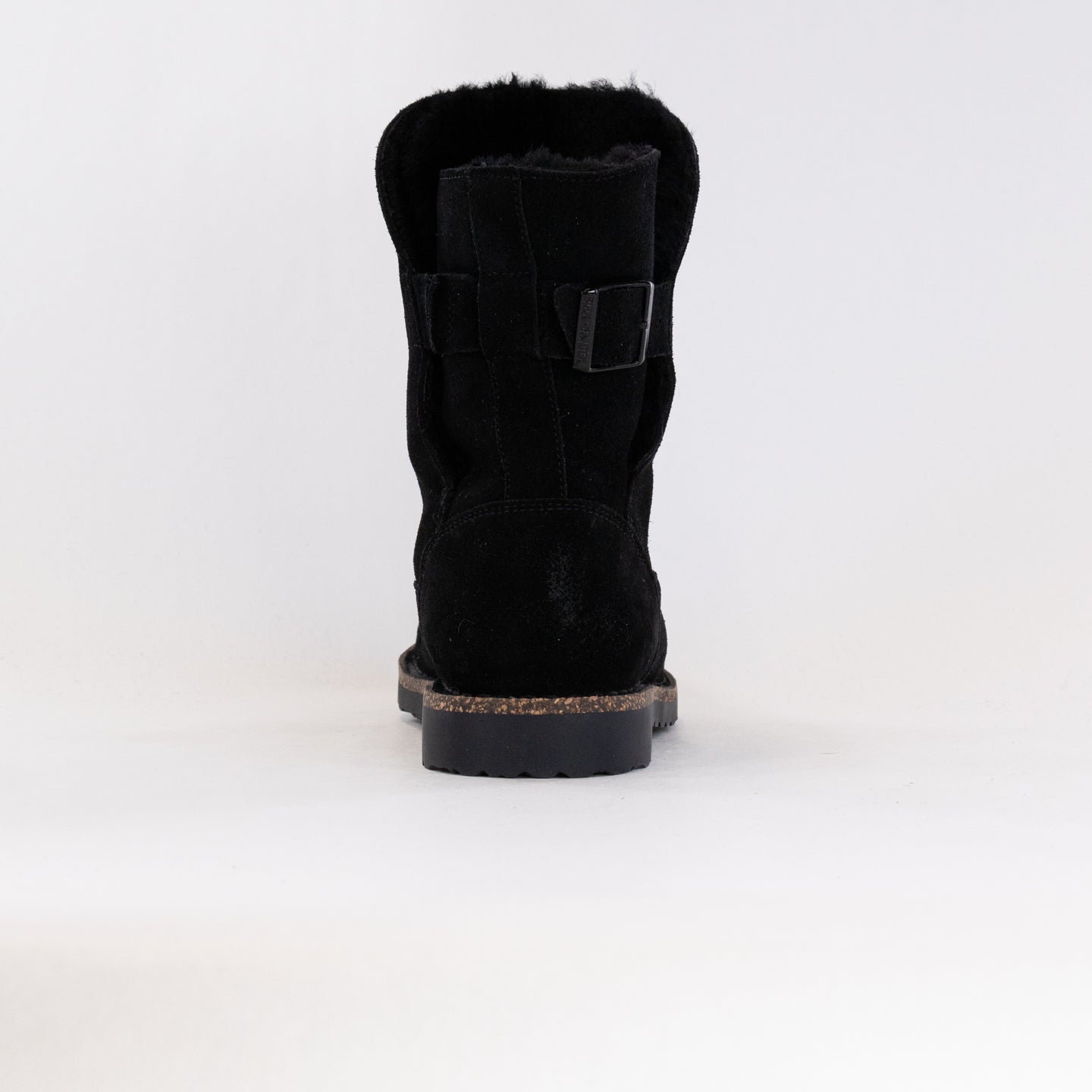 Birkenstock Uppsala Shearling (Women's) - Black Suede