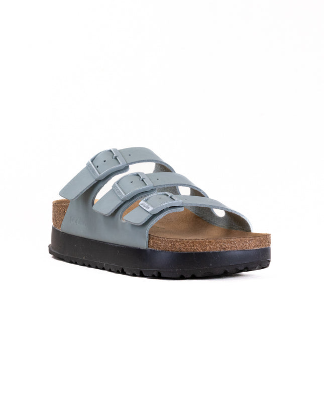 Birkenstock-Papillo Florida III Vegan Flex Platform (Women's) - Pure Sage