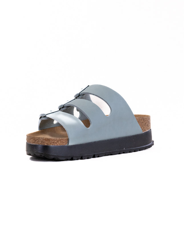 Birkenstock-Papillo Florida III Vegan Flex Platform (Women's) - Pure Sage