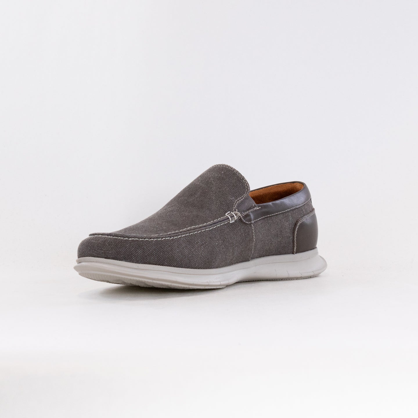 Florsheim Montigo Canvas Moc Toe Slip On (Men's) - Gray