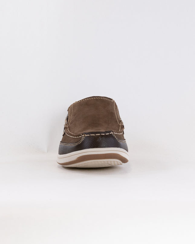 Florsheim Lakeside Moc Toe Slip On (Men's) - Brown Nubuck