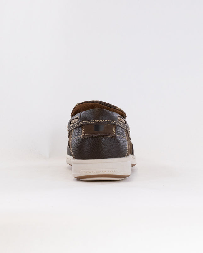 Florsheim Lakeside Moc Toe Slip On (Men's) - Brown Nubuck