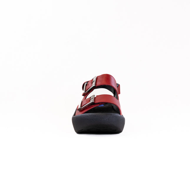 Wolky Fortune (Women's) - Red Leather
