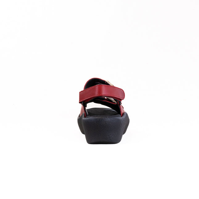 Wolky Fortune (Women's) - Red Leather