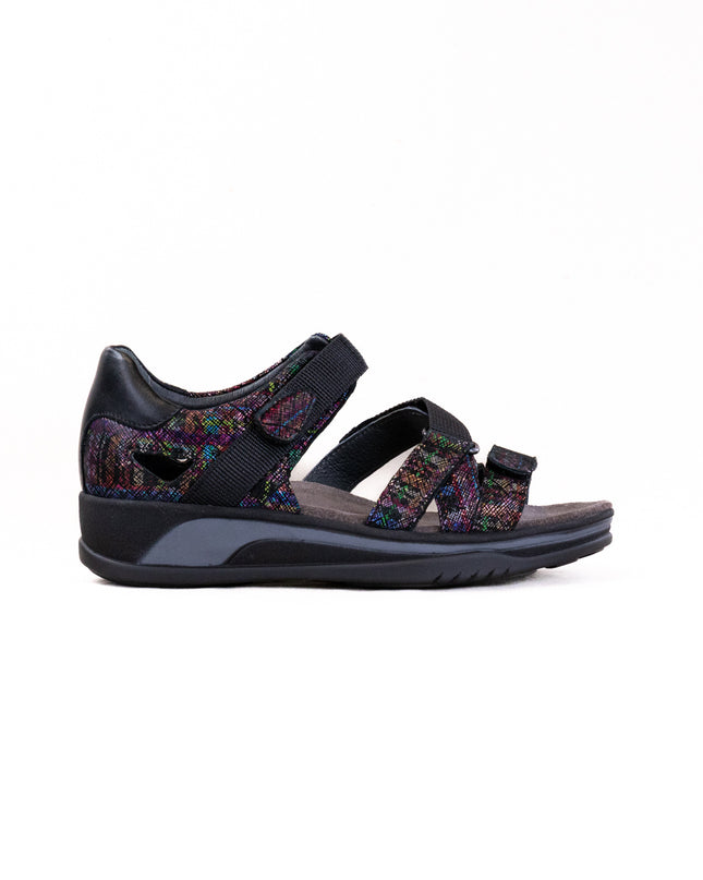 Wolky Desh (Women's) - Giza Print Black Multi