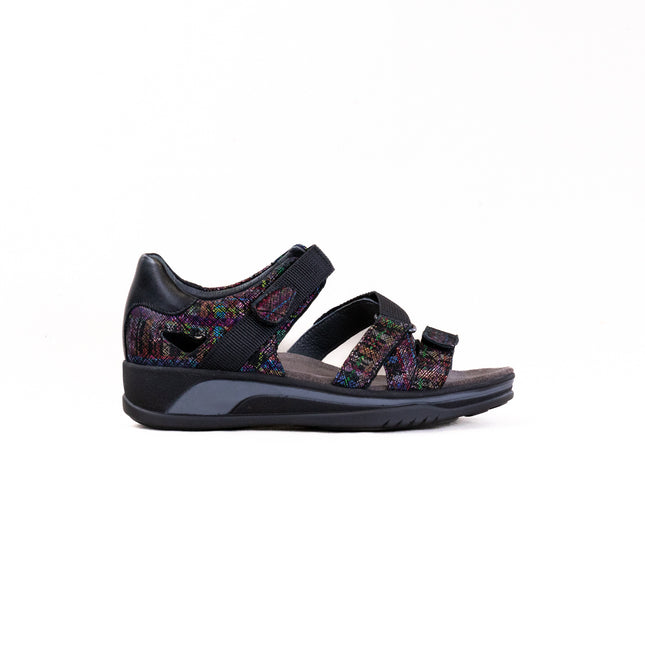 Wolky Desh (Women's) - Giza Print Black Multi