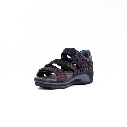 Wolky Desh (Women's) - Giza Print Black Multi