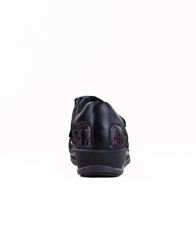 Wolky Desh (Women's) - Giza Print Black Multi