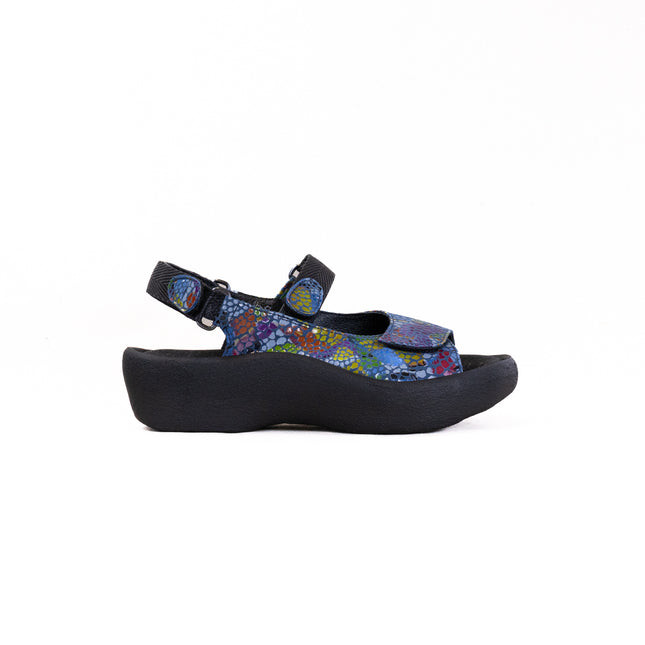 Wolky Jewel (Women's) - Multicolor Fantasy Jeans Blue