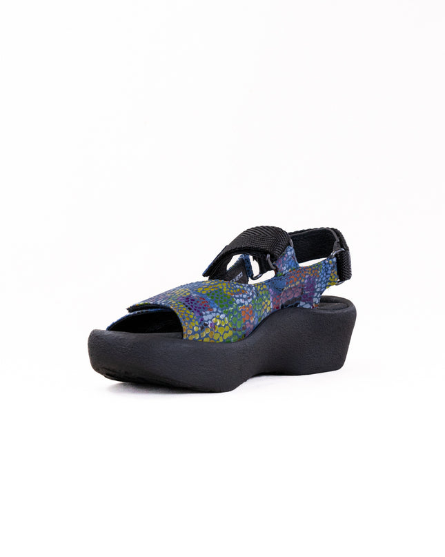 Wolky Jewel (Women's) - Multicolor Fantasy Jeans Blue