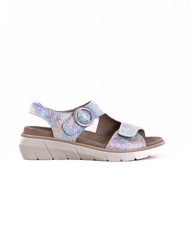 Wolky Leros (Women's) - Arezzo Leather Multi Color