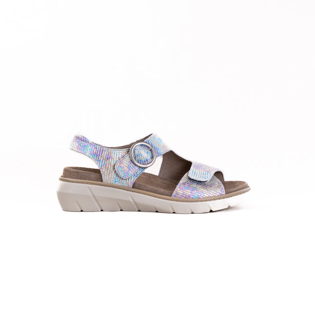 Wolky Leros (Women's) - Arezzo Leather Multi Color