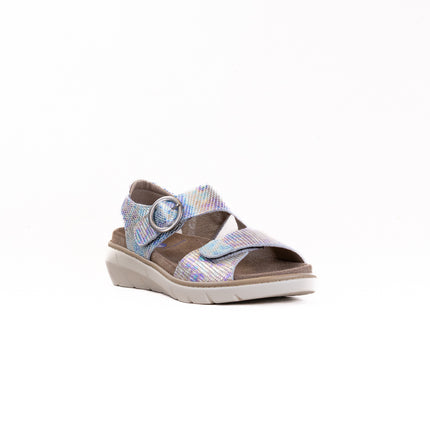 Wolky Leros (Women's) - Arezzo Leather Multi Color