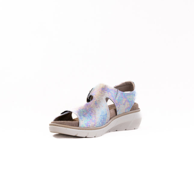 Wolky Leros (Women's) - Arezzo Leather Multi Color