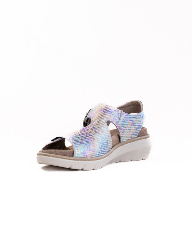 Wolky Leros (Women's) - Arezzo Leather Multi Color