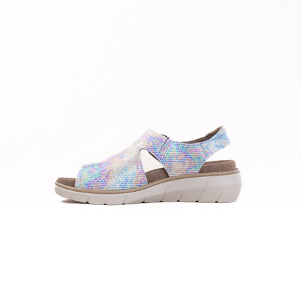 Wolky Leros (Women's) - Arezzo Leather Multi Color