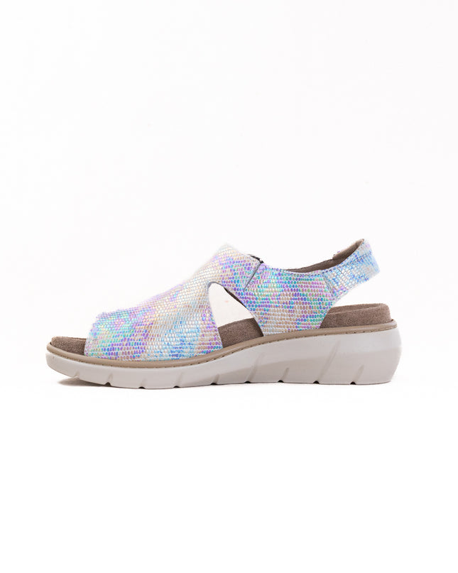 Wolky Leros (Women's) - Arezzo Leather Multi Color