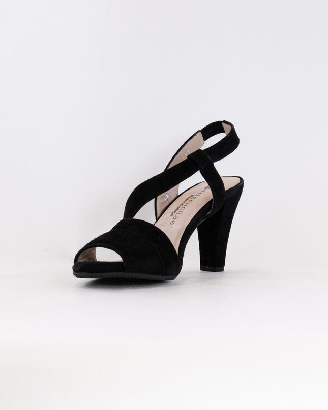 Eric Michael Scarlett (Women's) - Black Suede