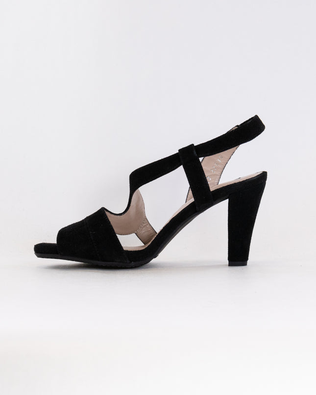 Eric Michael Scarlett (Women's) - Black Suede