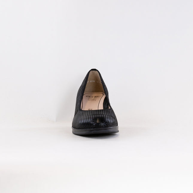 Ara Ophelia Pump (Women's) - Black Chevron