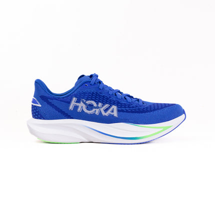 Hoka Mach 7 (Men's) - Cobalt Blue/Neon Green