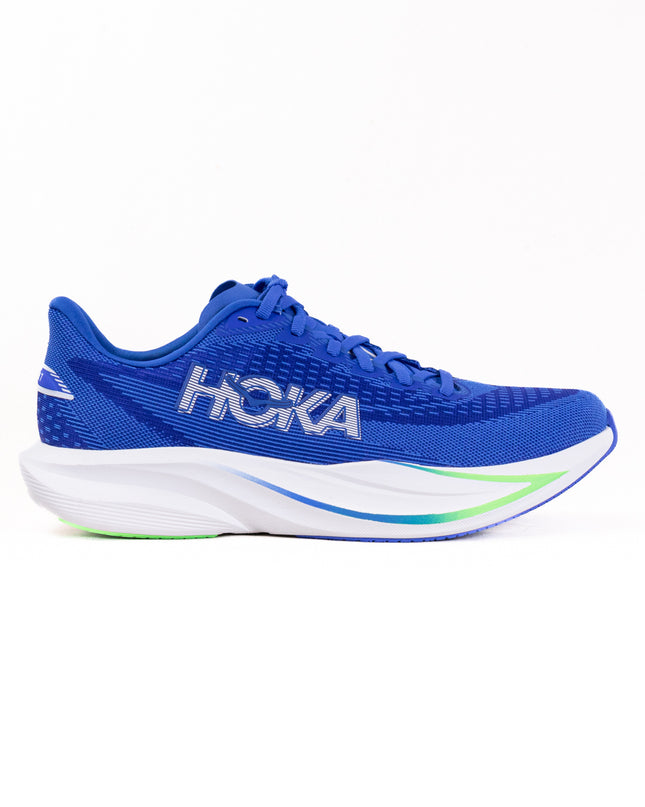 Hoka Mach 7 (Men's) - Cobalt Blue/Neon Green
