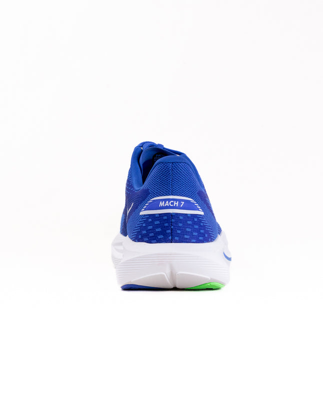 Hoka Mach 7 (Men's) - Cobalt Blue/Neon Green