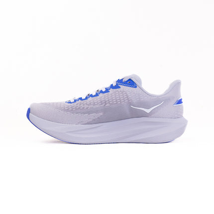 Hoka Mach 7 (Men's) - Ash Grey/Cobalt Blue