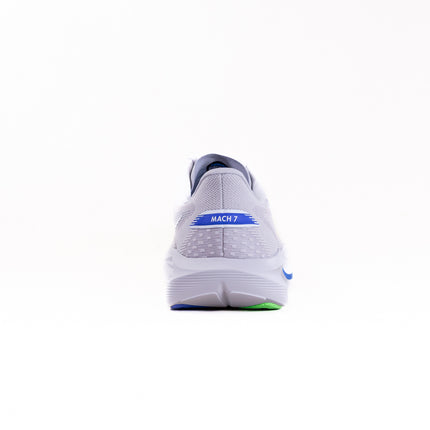 Hoka Mach 7 (Men's) - Ash Grey/Cobalt Blue