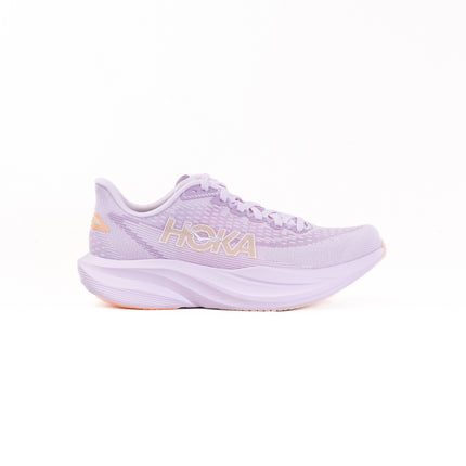 Hoka Mach 7 (Women's) - Lilac Cream/Tangerine Glow