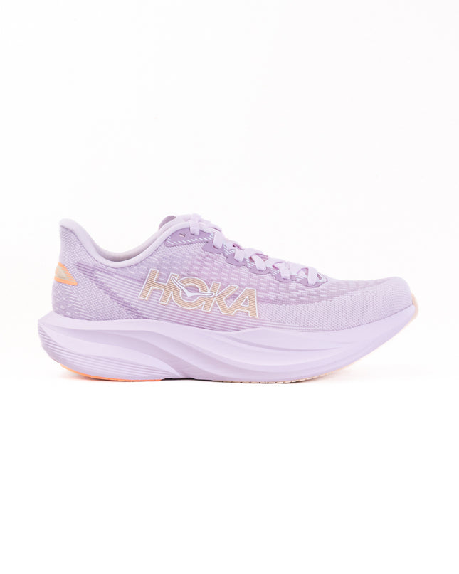 Hoka Mach 7 (Women's) - Lilac Cream/Tangerine Glow