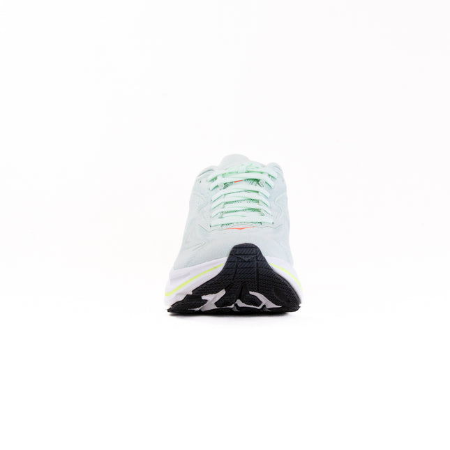 Hoka Clifton 10 (Women's) - Sea Glass/Neon Flame