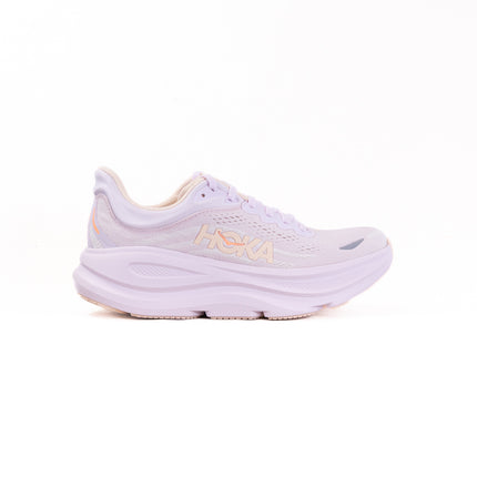 Hoka Bondi 9 (Women's) - Lilac Cream/Tangerine Glow