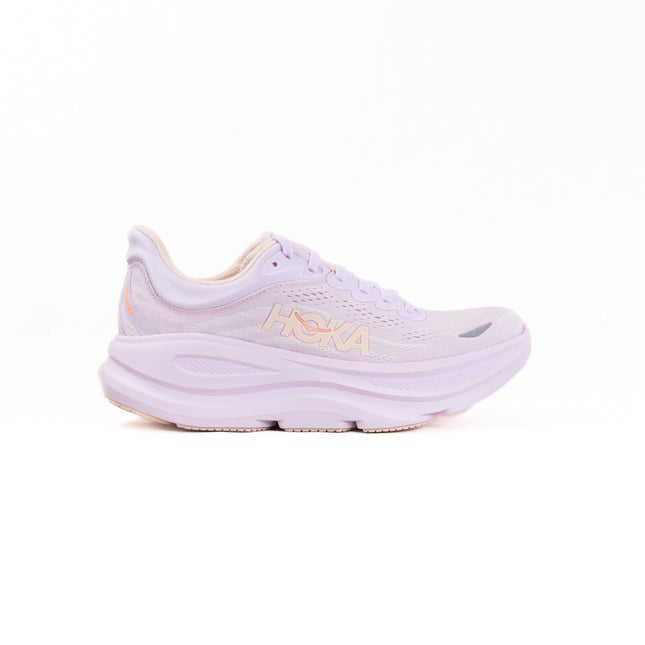Hoka Bondi 9 (Women's) - Lilac Cream/Tangerine Glow