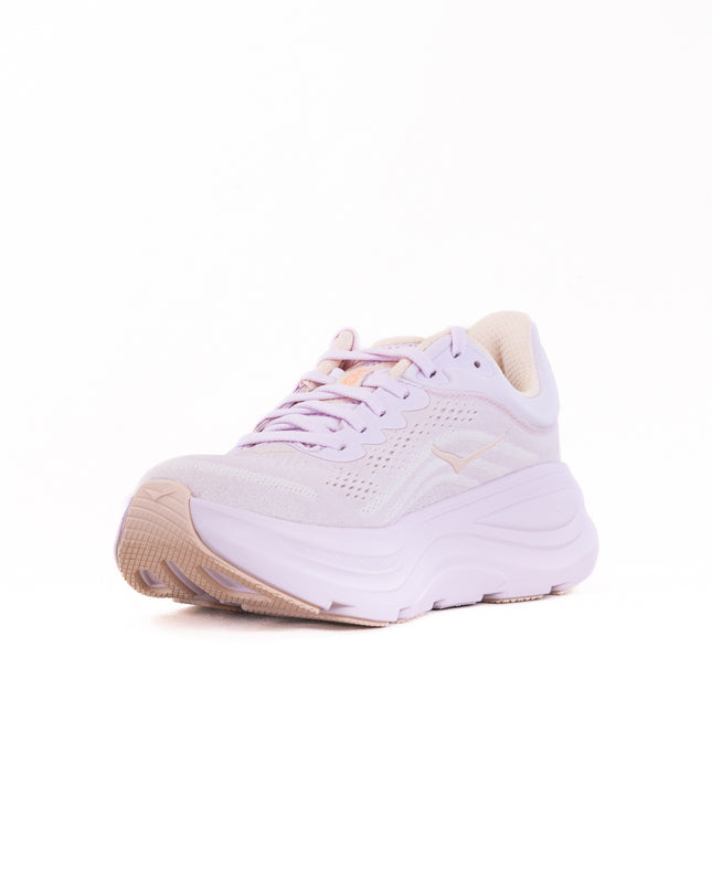 Hoka Bondi 9 (Women's) - Lilac Cream/Tangerine Glow