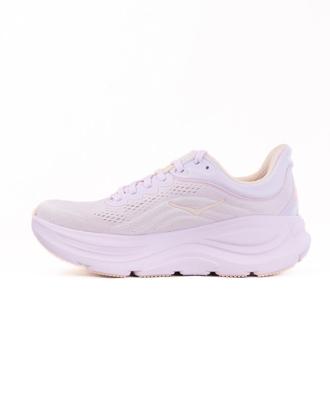 Hoka Bondi 9 (Women's) - Lilac Cream/Tangerine Glow