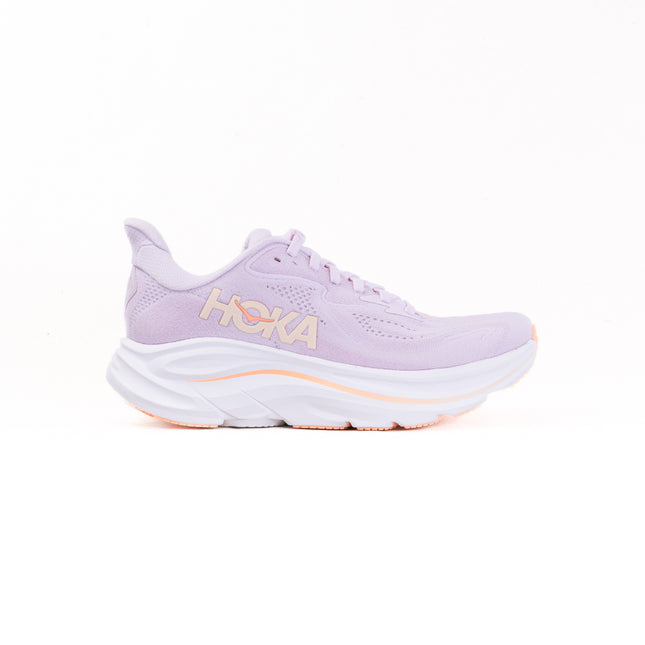 Hoka Clifton 10 (Women's) - Lilac Cream / Tangerine